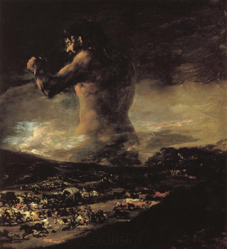 Francisco Goya The Colossus Spain oil painting art